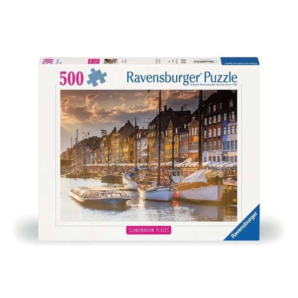 500p pussel Solnedgång i Köpenhamn