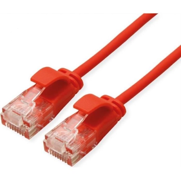 ROLINE Netzwerkkabel Rot 0,15 m Cat6a U/UTP (UTP) () - 21.15.3910