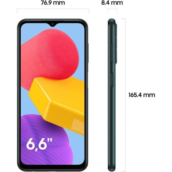 SAMSUNG Galaxy M13 64GB 4G Grön Mörkgrön