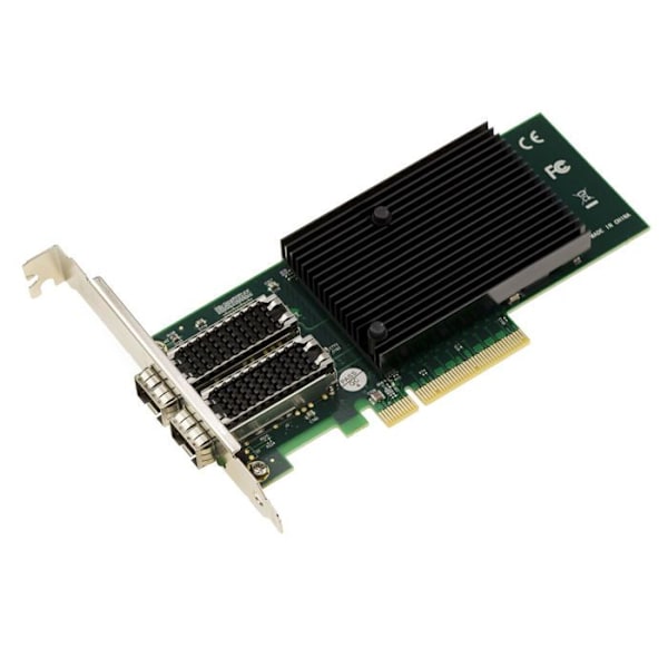 2-portars 10G Fiber SFP+ LAN PCIe Network Controller Card med Intel X710 Chipset - 10GbE Ethernet nätverksadapter FTX710-BM2