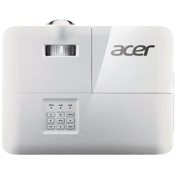 ACER S1286H DLP-projektor - XGA 1024x768 - 3500 lm - 20 000:1 - Fram/Bak/Tak - 5000h - HDMI