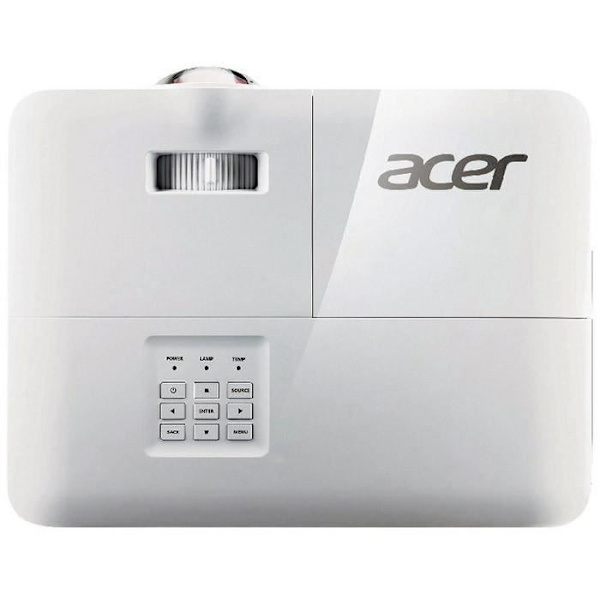 ACER S1286H DLP-projektor - XGA 1024x768 - 3500 lm - 20 000:1 - Fram/Bak/Tak - 5000h - HDMI