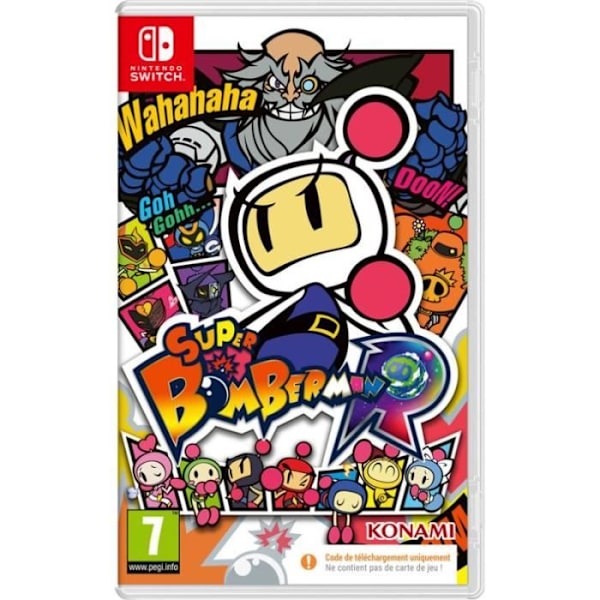 Spel - Bara för spel - Super Bomberman R1 - Arkad - Online - PEGI 7+ - Nintendo Switch