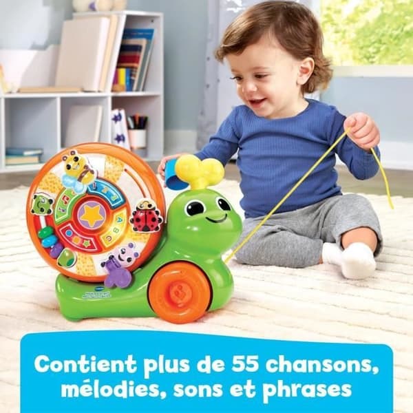 VTECH ROULI-ESCARGOT MAXI UPPTÄCKTER Grön