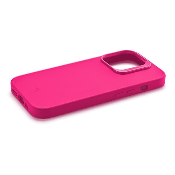 Telefonfodral - Cellularline - Sensation Plus - iPhone 15 - Rosa - SKYDD MICROBAN Ros