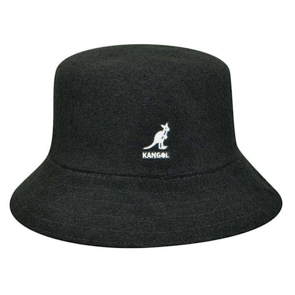 Hatt seau - Kangol - Bermuda - Svart - Klassisk - Unisex svart