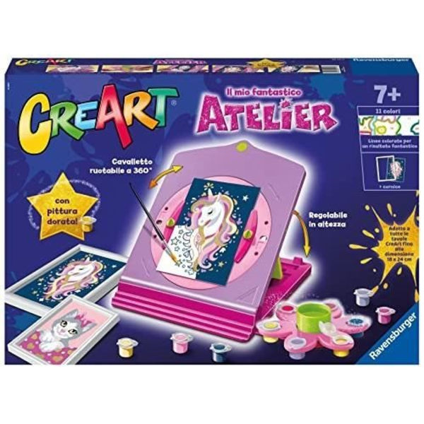 RAVENSBURGER CREART ATELIER UNICORNI - 20171 - MÅLNING MED NUMMER