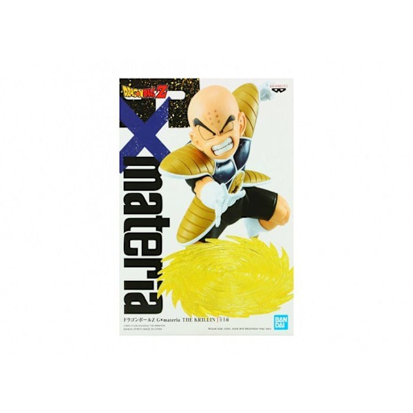 DBZ Figur - BANPRESTO - Krillin - GxMateria - PVC - 11cm - Vuxen