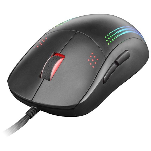 Mars Gaming MMPRO Svart - Ultralätt Ambidextrous Mus - RGB Chroma - 32K DPI Optisk Svart