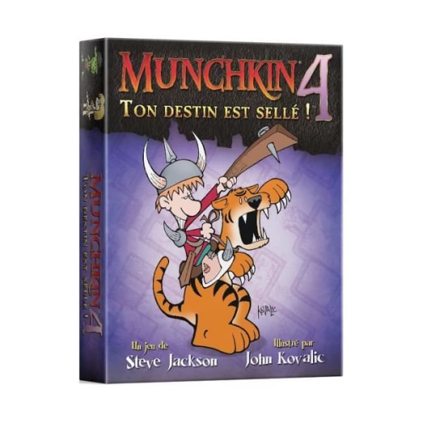 Strategispel Asmodee Munchkin 4 Your Fate is Saddled Expansion