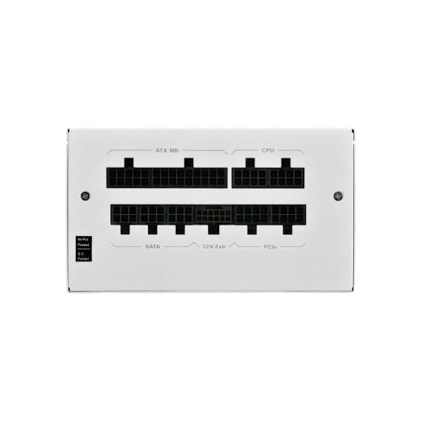 Sharkoon 1200W Strömkälla Certifiering Cybenetics Platinum Rebel P20 Modulerbar ATX 3.1 tyst