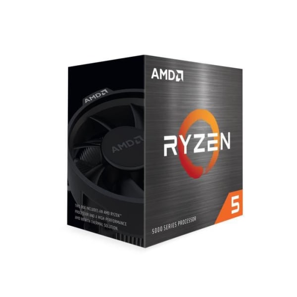 AMD RYZEN 5 5600X - AM4 - 4,60 GHz - 6-kärnig processor