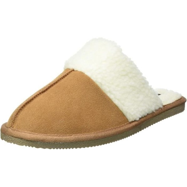 Hush Puppies Ariana Tofflor för kvinnor - Mockaläder - Tan - 5 UK Beige 39