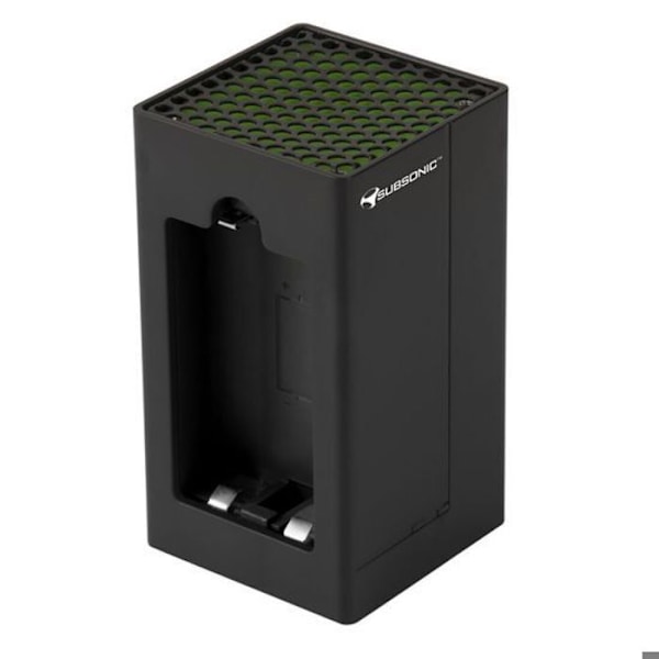 Laddningssats - Subsonic - Dual Power Pack - 2 1400 mAh batterier - Xbox Serie X/S Svart