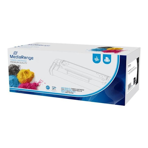 MediaRange svart tonerkassett (alternativ för: Canon 718BK) för Canon i-SENSYS LBP7210, MF728, MF729, MF8340, MF8360,...