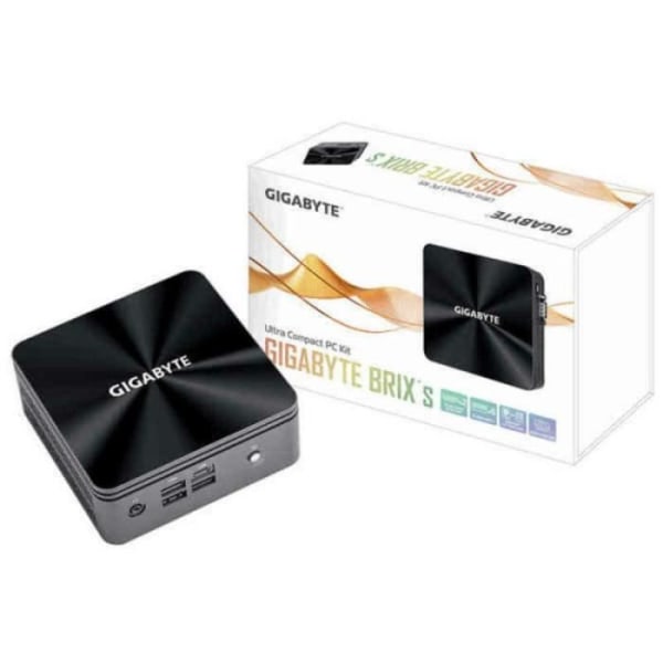 Mini PC - GIGABYTE - GB-BRI3H-10110 - Intel Core i3-10110U - 4,1 GHz - WIFI 5 GHz Svart