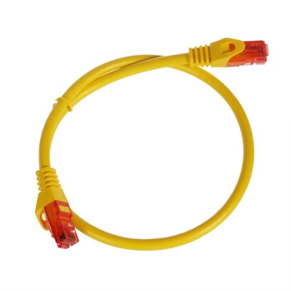 Patchkabel RJ45 Cat6 UTP Ethernet 1 m gul Maclean MCTV-301Y