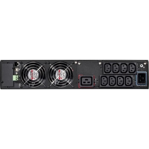 Eaton 5SC 3000 IEC Tower/Rack 2U UPS - Linjeinteraktiv UPS - 5SC3000IRT - 3000VA (8 IEC 10A-uttag + 1 IEC 16A-uttag) - Svart