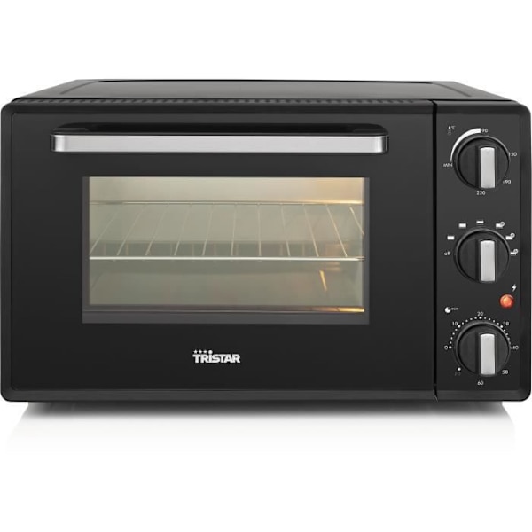 Tristar varmluftsugn - 1500W - 28L - Svart