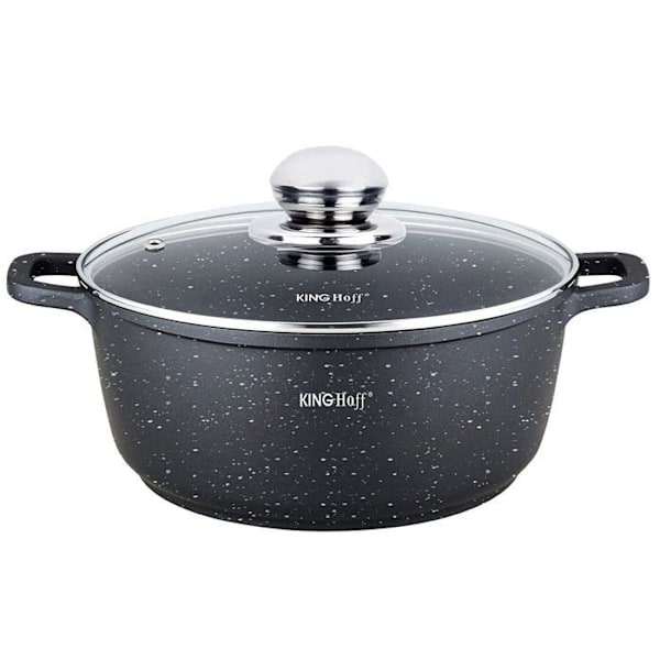 Faitout - gryta Kinghoff - KH-1596 Kinghoff - Marmor gryta 26cm kh-1596 5,6l!