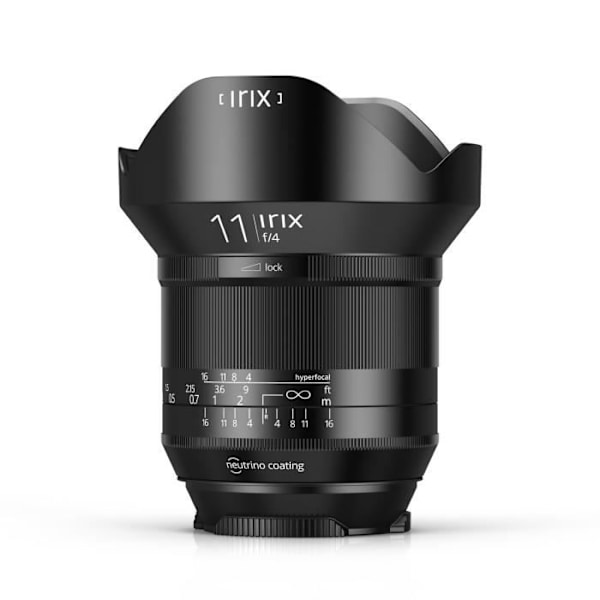 Irix Blackstone 11mm f/4.0 vidvinkelobjektiv för Nikon svart