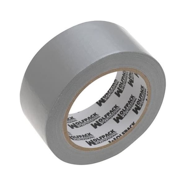 Tejp - WOLFPACK - Muskel - Grå - 48 mm - 10 meter - Super stark Grå