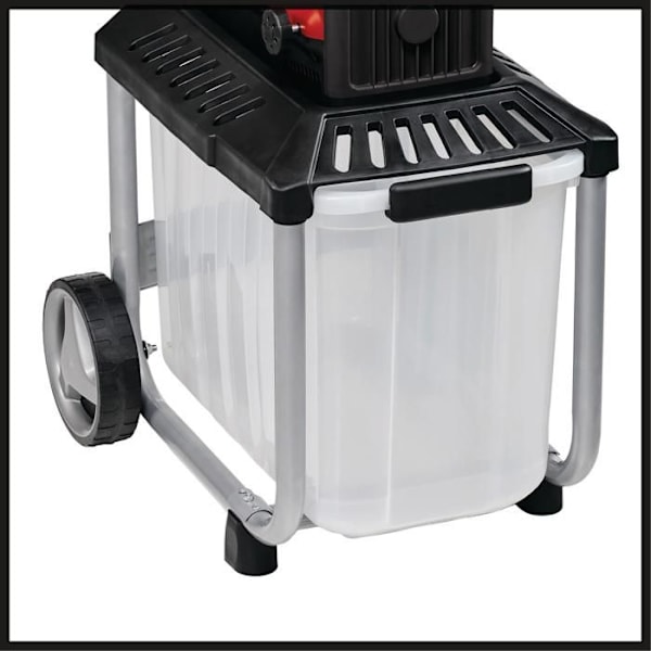 Einhell Tyst växtavfallskvarn GC-RS 60 CB (2 800 W, klippcylinder, 60L behållare, inbyggd säkerhetsbrytare)