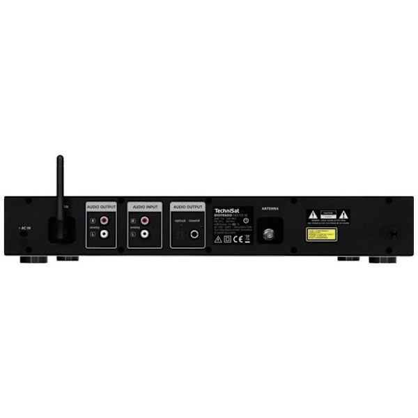 Radiomottagare - TECHNISAT - DIGITRADIO 143 CD - DAB+ - Bluetooth - USB Svart
