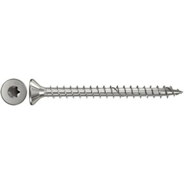 Skruv till trä - FISCHER - Ø 3.5 mm x 30 mm - Rostfritt stål A2 - 200 st - Torx