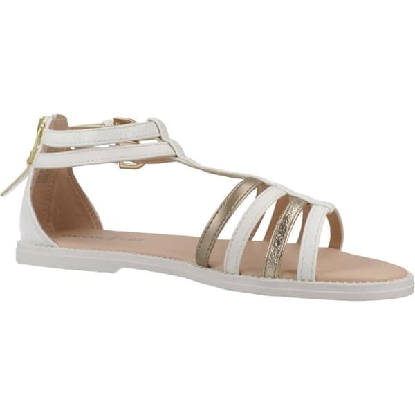 Sandaler flicka Geox S.Karly D vit/platinum 30