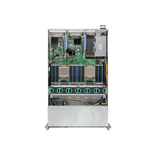 INTEL R2208WTTYSR 2U 2-vägs rackmonterbar server - 2,5" och 3,5" hot-swap SAS - GigE, 10 GigE