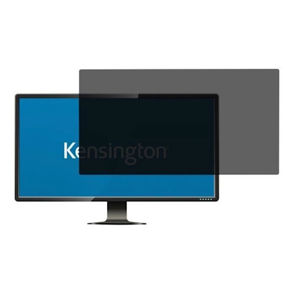 Integritetsskydd - KENSINGTON - 61 cm (24") - LCD-skärm - Svart - Lätt att installera