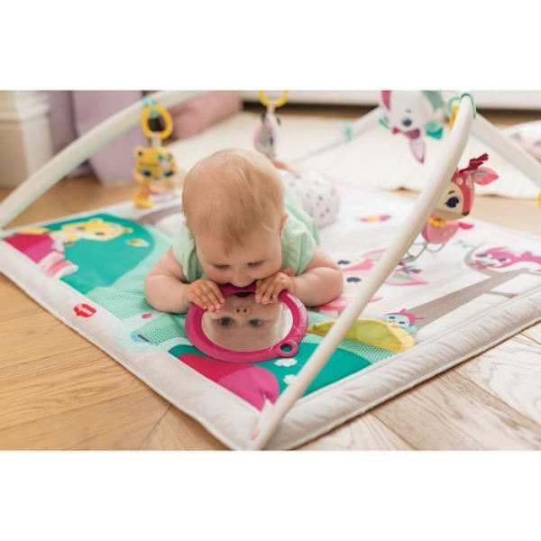 Tiny Love Baby Girl Musical Awakening Mat, från födseln, Princess Collection, 88 x 78 cm prinsessa