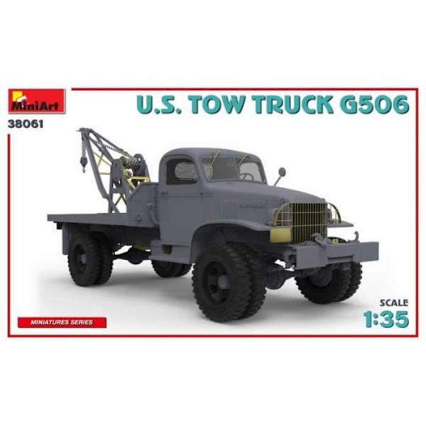 MiniArt - Modell Lastbil U.s. Bärgningsbil G506 |miniart|38061| 1:35 - Ref: 13543