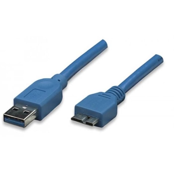 USB 3.0 Kabel - TECHLY - ICOC MUSB3-A-030 - 3 m - Dubbel skärmning - 5 Gbps