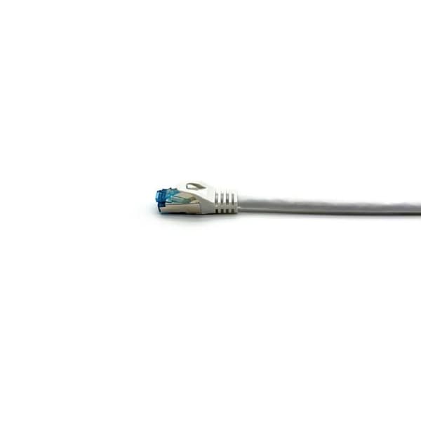 Ethernet-kabel Cat 6A - Utrustning - 605807 - Böjd - Vit - 0,5 m