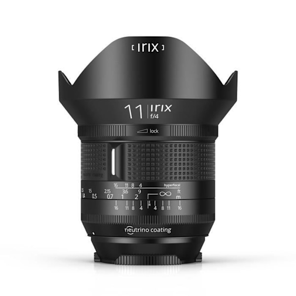 Irix Firefly 11 mm f/4.0 objektiv för Pentax K - F/4.0 bländare - märke Irix