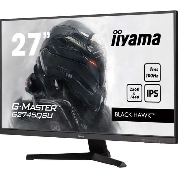 Spelbordsmonitor - IIYAMA - 27" - QHD - 100Hz - IPS-panel - 1ms - G2745QSU-B2