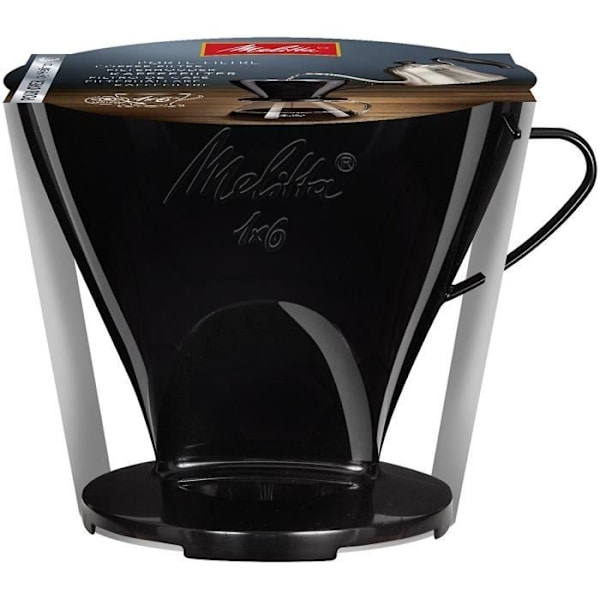 MELITTA kaffefilterhållare 1x6 - Svart