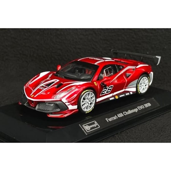 Monterade miniatyrer - Ferrari 488 Challenge EVO Red 2020 1/43 Burago