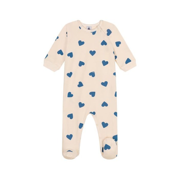 Pyjamasäck för bebis - pyjamasförvarare Petit Bateau A0B2E Sov Gott Långärmad Unisex Bebis, Avalanche/Beach 18 Månader
