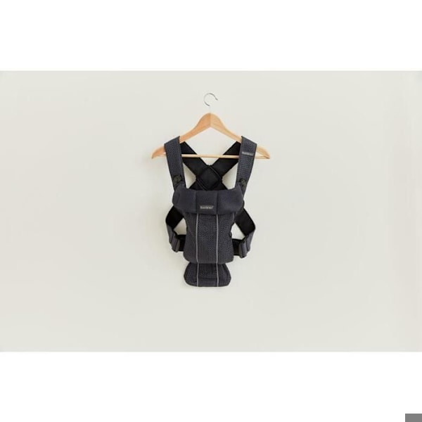 Bärsele Mini - BABYBJORN - 3D Mesh - Antracit - Fysiologisk - Blandat Antracit