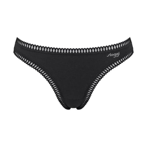 Sloggi String Dam - ,Förpackning med 6, sloggi GO Crush String C6P blå/rosa S