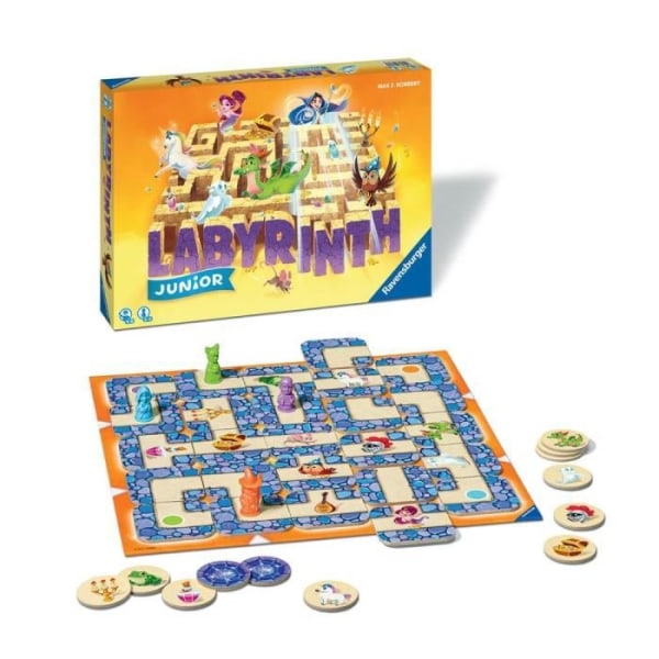 Ravensburger - Junior Labyrint Flerfärgad