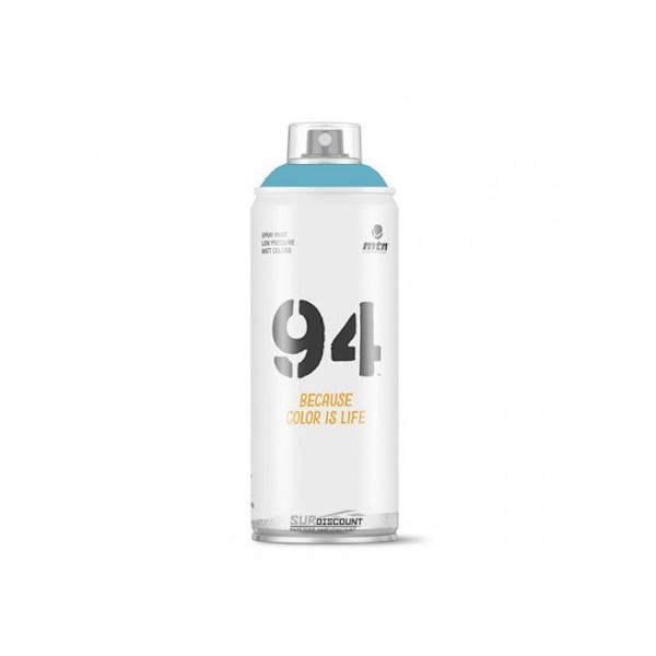 Sprayfärg - MTN - RV-184 - Blå regn - 400ml - Hög kvalitet Blå regn
