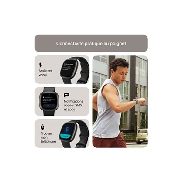 Fitbit VERSA 4 FB523BKBK Smartwatch