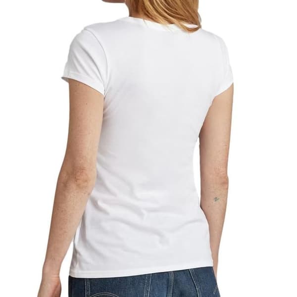 T-shirt Vit Dam G-Star Raw D24714 Vit S