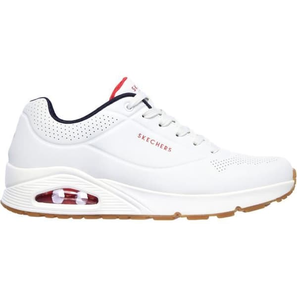 SKECHERS KORG UNO - STÄLL PÅ LUFT Vit 48 1/2