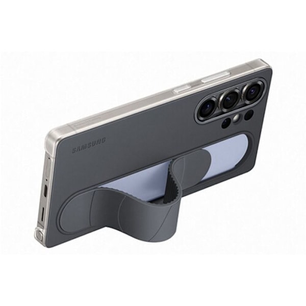 Coque - Samsung - Galaxy S25 Ultra - Svart - Stöd funktion - Inbyggd rem Svart