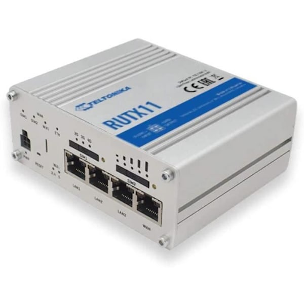 Teltonika RUTX11 WiFi LTE Cat6 Router - RUTX11000000